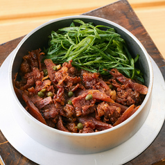 牛しぐれ煮釜めし