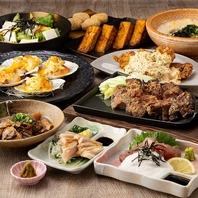 お酒が進むメニューが揃っています。