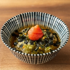 明太茶漬け