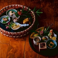 素材本来の旨味を引き出した様々な日本料理