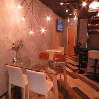 デートや女子会、友人同士の集まりにもオススメ◎