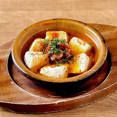 カマンベールチーズのアヒージョ