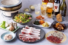 ジビエと地鶏 おがたのコース写真