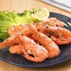 甘海老唐揚げ