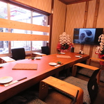 10名様～の広々個室完備♪TVモニター付きのゆったりテーブル席で宴会や2次会はいかがですか…貸切◎