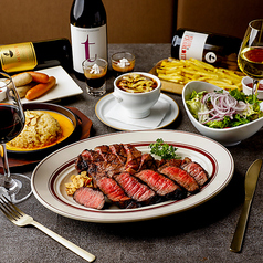 俺の炭火焼ステーキ 渋谷のコース写真