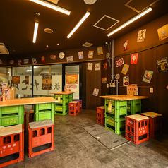 他のお客様を気にすることなくお身内だけで羽根を伸ばしてお楽しみいただける貸切は結婚式の2次会などにも最適です。