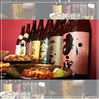 【美味しいご飯以外にもこだわりのお酒もございます】