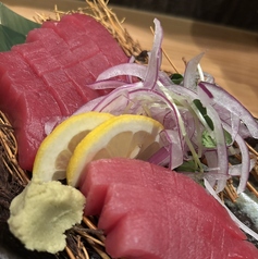 生本まぐろ赤身刺身