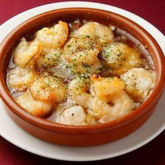 エビのアヒージョ