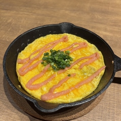 オムレツ明太ソース