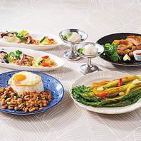タイの人気料理を集めたコースは2種類！