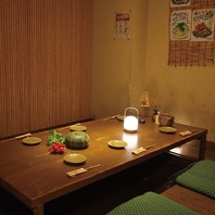 【一日一組限定】大人気の個室のご予約はお早めに♪