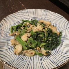 つぶ貝バター炒め