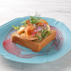 【スモーブロー】スモークサーモン