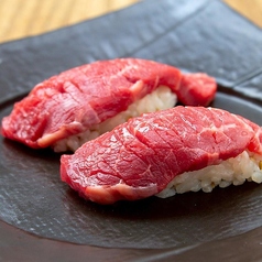 黒毛牛ロース肉寿司 1貫