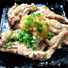 鶏せせり火柱焼き ～さっぱりおろしポン酢～