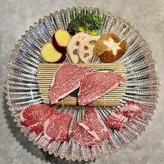 和牛の頂点を味わうヒレ肉だけの贅沢盛り合わせ