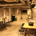 【28名様半面利用】地下フロアの半面利用で20名様/28名様までのご利用可能！広々と空間をご利用いただけます