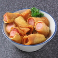 料理メニュー写真&nbsp;ウインナーのパリパリ揚げ