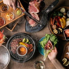 個室 塊肉×農園野菜 Nick&Noojoo 新橋本店の特集写真