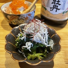 たっぷりしらすと小松菜の和風ナムル