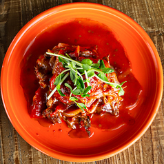 牛すじトマト煮込み