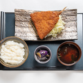 料理メニュー写真&nbsp;【揚げ物定食】特大アジフライ定食
