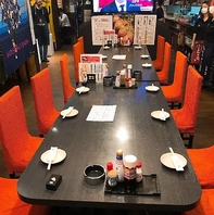 落ち着いた空間でスポーツ観戦を楽しめる♪