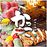 湘南鮮魚と炭焼牛タン かっこ藤沢南口店のロゴ