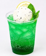 ［夏季限定］ミントソーダ × キャビアアイス（ノンアルコール）