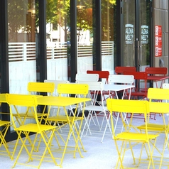 ★テラス席はワンちゃんと一緒に楽しめます★