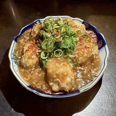 揚げ出しとろ～ふ　麻婆あんかけ