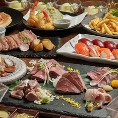 肉刺しと牡蠣 びー〇 ビーマルのコース写真
