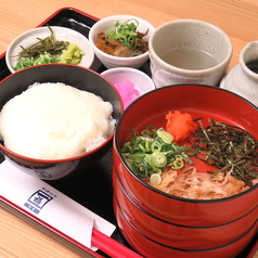 ミニ山かけ丼定食