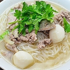 クイティオナム(タイ風ラーメン)