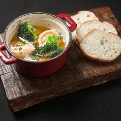 海老のアヒージョ