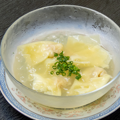 冷製 海老ワンタンのコラーゲンジュレスープ 4個