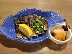 炙り〆鯖おろしポン酢