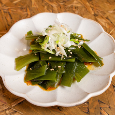 ピリ辛茎わかめナムル