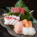 料理メニュー写真 お造り盛り合わせ1人前～