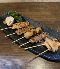 焼き鳥5本盛り合わせ
