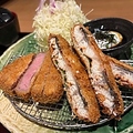 料理メニュー写真&nbsp;期間限定　”牛かつと鰻カツ膳”