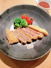 黒毛和牛肉のビーフカツレツ