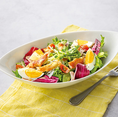 グリルチキンの彩りサラダ