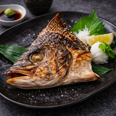 鯛兜塩焼