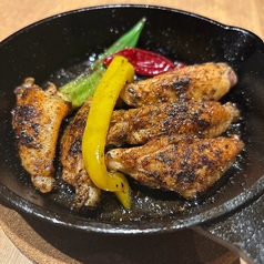 手羽中のケイジャンチキン