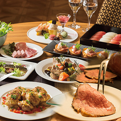 オールデイダイニング THE TABLE ホテルグランヒルズ静岡のコース写真