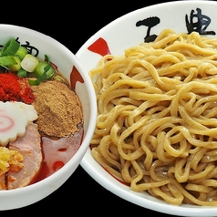 赤濃厚魚介つけ麺