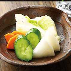 漬物盛り合わせ
